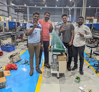 Installation and commissioning of Conveyor System